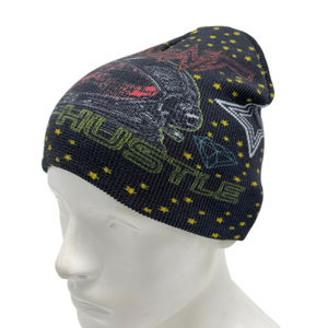 Gorro de Punto Jacquard Unisex, Transpirable e Impermeable, sin Puño, de Algodón/Lana, con Logotipo Personalizado, Color Personalizado, Servicio OEM/ODM - Product Image 5