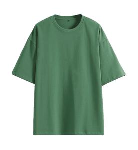 T-shirts unisexe en gros, t-shirts pour hommes et t-shirts à manches courtes surdimensionnés, 100% coton - Product Image 3