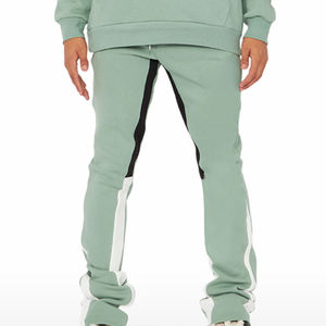 ชุดวอร์มลำลองฤดูหนาวปี 2026 คุณภาพสูง ชุดเซ็ต 2 ชิ้น เสื้อฮู้ดซิป กางเกงจ็อกเกอร์ทรงหลวมสำหรับผู้ชาย - Product Image 6