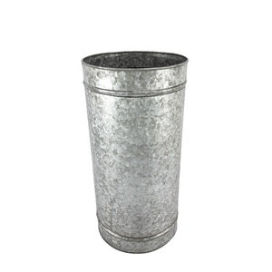 <b>Set</b> of <b>3</b> Galvanized Long Flower <b>Vase</b> Oxodise Finishing Standard Size Farmhouse Metal Flower <b>Vase</b> for Home and Table Decor - Product Image 6