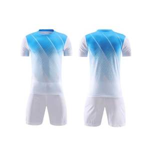 ชุดเสื้อฟุตบอลของผู้ชายเสื้อยืดแขนสั้นแห้งเร็วสีเขียวโพลีเอสเตอร์ตาข่ายบริการ OEM - Product Image 3