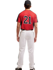 Jersey de béisbol y softbol de alta calidad, sublimación impresa, secado rápido, transpirable, diseño personalizado, opción de talla grande, tarifa al por mayor - Product Image 3