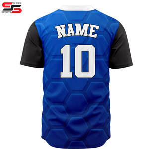 Uniforme de baseball personnalisé - Impression par sublimation de haute qualité, 100% polyester, vêtements d'équipe, prix de gros abordable - Product Image 4