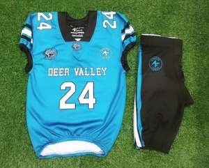 Uniformes de Fútbol Americano Sublimados Personalizados al por Mayor, Nuevo Diseño, Ropa Deportiva de Fútbol para Hombre Adulto - Product Image 1