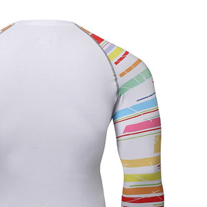 Haut de gamme respirant et écologique en Spandex/Polyester à manches longues pour MMA, tendance en ligne, en promotion avec service OEM - Product Image 5