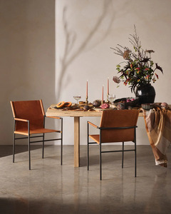 Mesa de Comedor de Madera Maciza de Lujo, Ecológica, para 6 Personas, Diseño Tradicional, Muebles Duraderos, Uso Residencial y Hotelero - Product Image 4