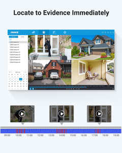 Annke 8CH 4K 8MP用于业务监控混合DVR深度学习运动检测周界保护闭路电视安全摄像机 - Product Image 4