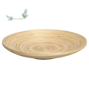 2025 Vente Eco2go Vi Réutilisable Bambou Plats & Plaques Panneau mural pour Home Hotel Restaurant Party Use... - Product Image 1