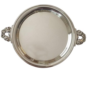 Juego de tres bandejas para servir en forma de enredo para comida y postre Bandeja para servir restaurante Café Vajilla Fiesta Utensilios de cocina Uso - Product Image 6