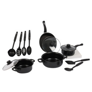 Juegos de Utensilios de Cocina al por Mayor, 13 Piezas, Ollas y Sartenes de Hierro, Antiadherentes, de Hierro Fundido y <span class=keywords><strong>Aluminio</strong></span>, Accesorios de Cocina, Utensilios <span class=keywords><strong>Tefal</strong></span> - Product Image 4