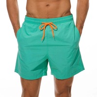 Shorts Solides pour Hommes Grande Taille en Coton Respirant, Imperméables, Anti-Bactériens, Séchage Rapide, Taille Haute avec Cordon de Serrage – Qualité Supérieure