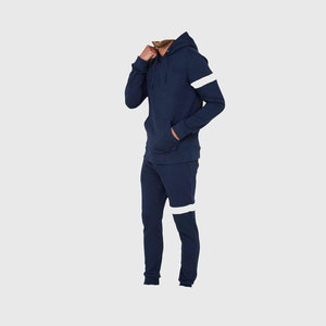 Compre Conjunto Deportivo Informal Transpirable de Invierno para Hombre, de Alta Calidad, Ligero, de Poliéster/Algodón, con Capucha y Forro Polar, con Logotipo - Product Image 6
