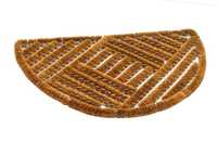 Tapis de porte extérieur anti-dérapant en fibres de coco et acier galvanisé 40x60cm, extra épais, anti-bactérien et anti-taches – Offre spéciale