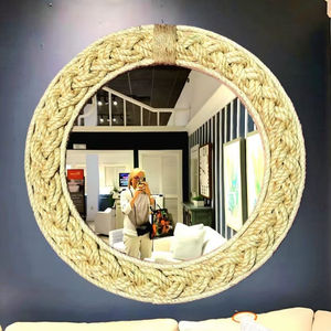 Espejo de Pared Ovalado con Forma de Pájaro / Espejo Grande / Hecho a Mano / Marco con Revestimiento de Resina, Espejo Veneciano Grande para Decoración del Hogar - Product Image 2