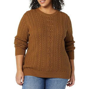 Pull en tricot ample pour femmes Pull à manches fines Pull pour femmes - Product Image 4