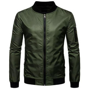 Wholesale Jacket Winter Apparel Bomber Jackets OEM Custom Printed Logo High Quality Bomber Jacket for Men - Product Image 1