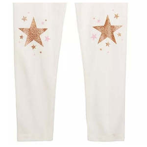 Leggings Bianchi Lavorati a Maglia per Bambina Epic Threads, Abbigliamento Casual per Bambini con Motivo a Stelle, Taglia Extra Large per la Stagione Autunnale, Taglia 6X - Product Image 3