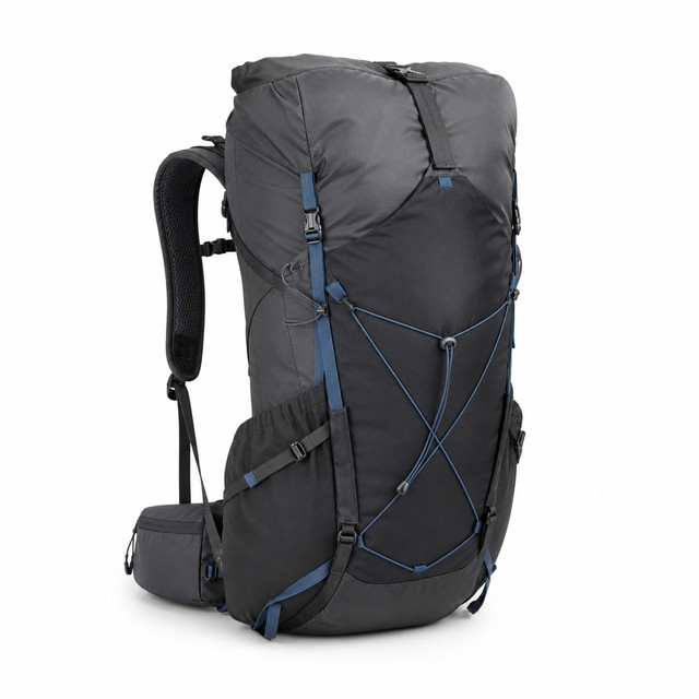 Custom OEM 35-45L Ultralight Hiking Backpack Hybrid Frame Technical UL Pack Supplier
