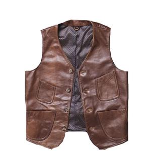 NOUVEAU Gilet sans manches respirant en coton 100% pour hommes, style hip-hop, col en V, multi-poches, taille 4XL, veste moto PY275 - Product Image 2