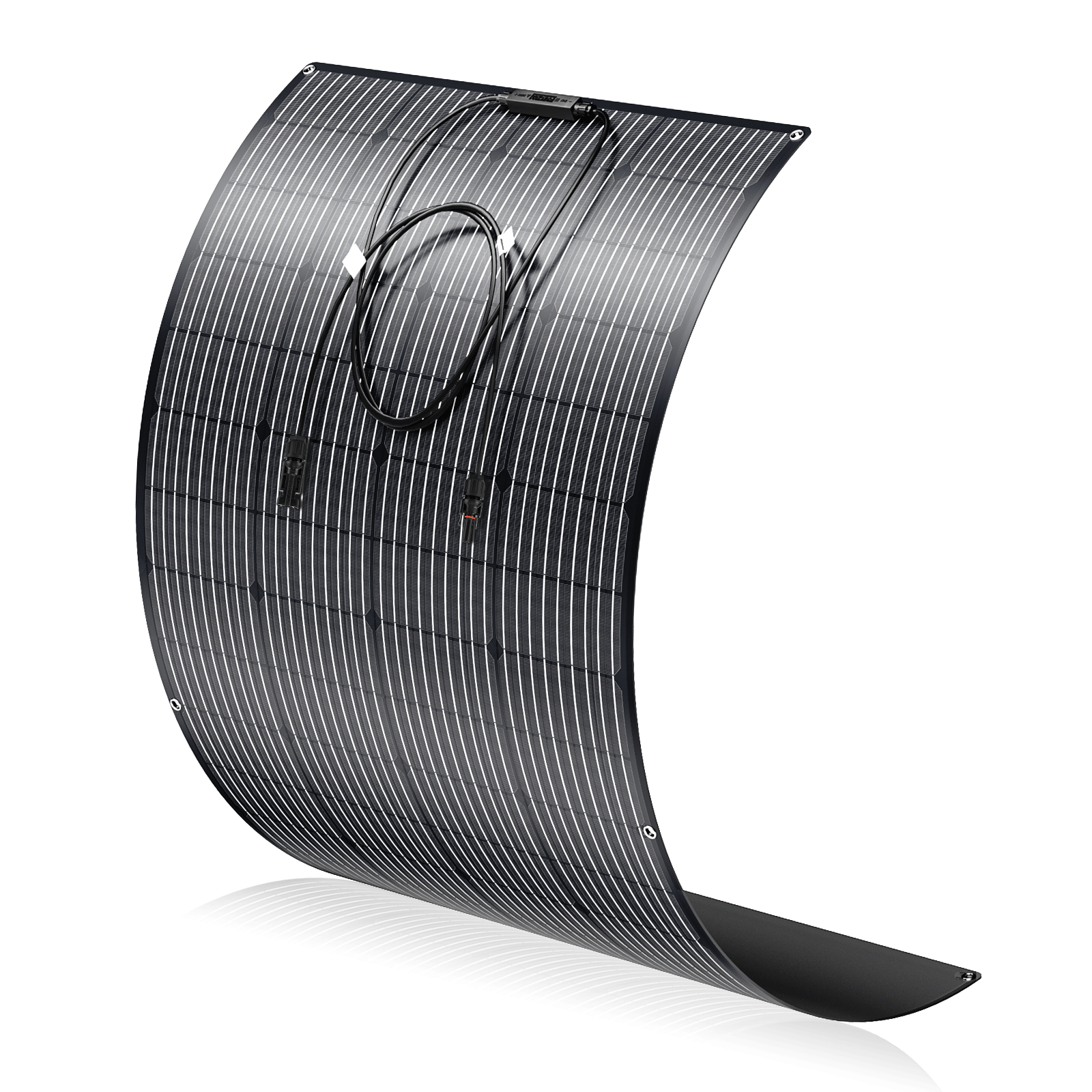 Rvpozwer Monocrystalline ETFE Lightweight <strong>Flexible</strong> 300W 22% Efficiency <strong>Solar</strong> <strong>Panels</strong> 25-Year Warranty for Balcony <strong>RV</strong> Boat Battery