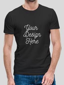 Camisetas de Cuello Redondo de Algodón de Alta Calidad de 210 g/m², Color Sólido, Lisas, Estampadas Personalizadas, Teñidas, con Gráficos en Lienzo - Product Image 6