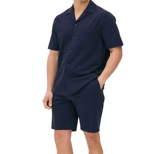 Conjunto de Pantalones Cortos de Verano para Hombre a Precio Económico, 100% Algodón, Transpirable, de Secado Rápido, Alta Calidad, Hecho en Pakistán, Color Sólido al por Mayor - Product Image 5