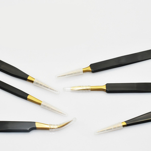 Pince à épiler les sourcils en acier inoxydable pince à épiler les sourcils grande précision pour les éclats et les poils faciaux incarnés - Product Image 1