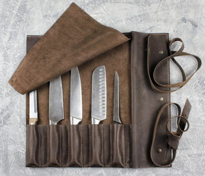 Rollo de cuero ecológico de estilo clásico personalizado de alta calidad, accesorio duradero para restaurante, ¡el mejor precio, fabricante de la India! - Product Image 3