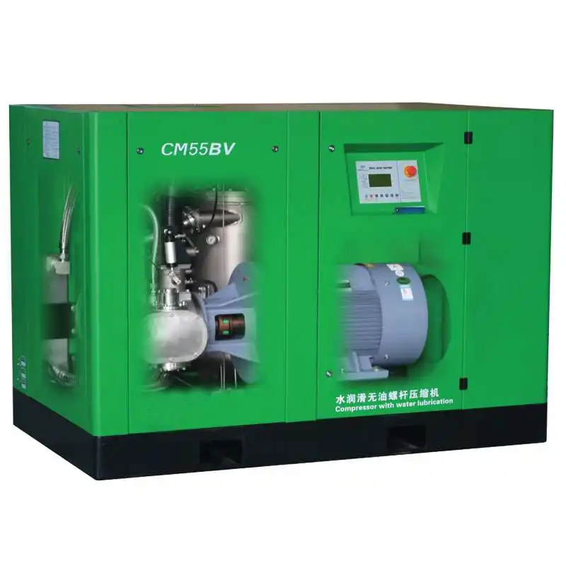 Soundproof 75kW 100HP 7bar 8bar 10bar Direct drive Oil lubricated Rotary Screw Type Air Compressor