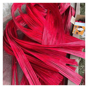 Colorful Bamboo Strips Bamboo colorful strips <b>material</b> for artisan weaving crafts <b>packaging</b> and decor items Vietnam made - Product Image 1