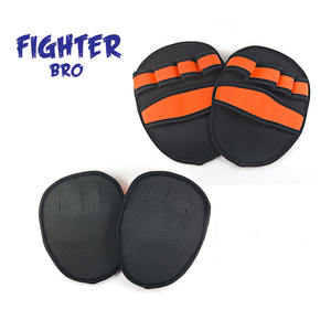 Guante de levantamiento de pesas Almohadilla de agarre de goma Gimnasio Entrenamiento Levantamiento de puños Protección de Palma Gel de sílice - Product Image 2