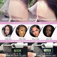 Perruque birmane bouclée en cheveux indiens bruts HD Lace Front perruque en cheveux humains vierges à cuticule alignée 100% sans colle Full Lace perruque Lace Frontal