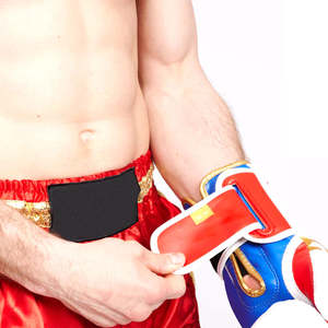 Pantalones cortos deportivos de Muay Thai, pantalones cortos de boxeo, pantalones cortos de entrenamiento de artes marciales, ropa de Fitness de alta calidad, 100% poliéster, pantalones cortos de Muay Thai - Product Image 3