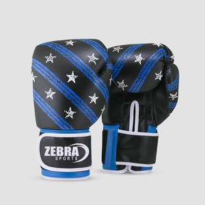 Gants de boxe en cuir de vachette véritable de haute qualité sur mesure pour adultes pour Kick Boxing et entraînement de gymnastique fabriqués au Pakistan - Product Image 1