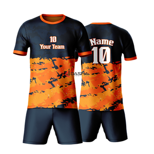 Uniforme de Fútbol Sublimado con Cuello Redondo de Poliéster, Personalizado, de Secado Rápido y Transpirable, para Equipos de Adultos - Product Image 6