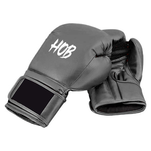 High Quality Wholesale Cowhide Leather Boxing <b>Gloves</b> for Men Sparring New Black Red OEM Logo Material Origin <b>Type</b> - Product Image 2