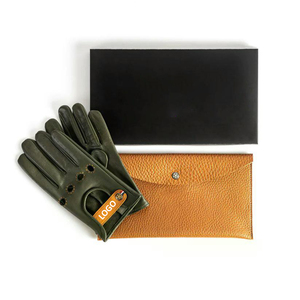 Nouveauté Gants de conduite en cuir d'agneau ajustés pour hommes Logo personnalisé Prix raisonnables Design personnalisé pour la moto - Product Image 3