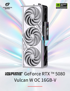 I Juego Ge Force R T X 5080 Vulcan OC Blanco 16GB Gaming G r a p h i c s C a r d G P U R T X 5080 PCIe 5,0 - Product Image 6
