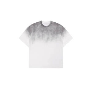 T-shirt surdimensionné en coton délavé à l'acide de qualité supérieure unisexe Drop Shoulder Factory Supply - Product Image 4