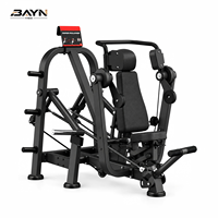 Appareil de musculation BN Gym pour le remodelage du haut du corps, machine à tractions à charge de plaques pour la musculation des pectoraux et du dos