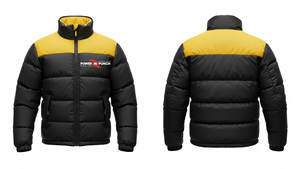 Chaqueta acolchada de invierno unisex con cremallera transpirable e impermeable logotipo frontal a prueba de viento estilo informal al aire libre suministro ODM - Product Image 6