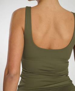 เสื้อกล้ามสำหรับเล่นยิมของผู้หญิงเสื้อกล้ามเล่นยิมแบบว่างเปล่าฉลากตามสั่ง - Product Image 4