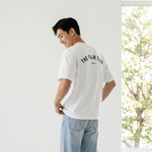 Camiseta de algodón de manga corta para musulmanes, cuello redondo, informal, unisex, holgada, transpirable, con estampado gráfico The Fajr Club - Product Image 1
