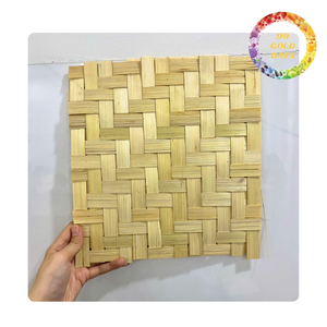 Tissu en bambou traditionnel tissé pour la décoration de meubles, l'intérieur et les applications artisanales - Product Image 4