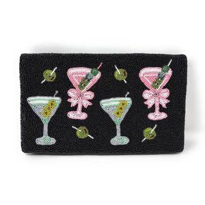 Boho Chic Beaded Coin Pouch With Handmade <b>Embroidery</b> Work Trendy Seed Beads <b>Embroidery</b> Coin Purse With Floral Pattern - Product Image 5