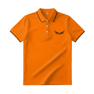 เสื้อยืดแขนสั้นผู้ชายไซส์ใหญ่ ผ้าฝ้าย 100% ระบายอากาศได้ดี สีพื้น สำหรับขายส่ง คุณภาพสูง เรียบง่าย สวมใส่สบาย เหมาะสำหรับกอล์ฟ รับสกรีนโลโก้ - Product Image 3