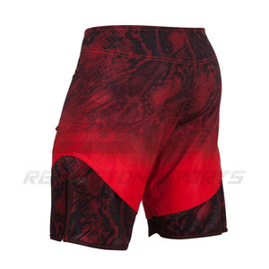 Mma shorts short de combat 92% polyester 8% élasthanne logos personnalisés fabriqués au Pakistan - Product Image 2
