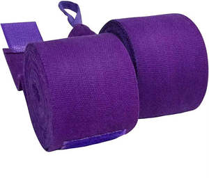 Bandage de boxe élastique rapide en coton imprimé sur mesure de 4 m, largeur 2 pouces, supports de boxe personnalisés, écologiques - Product Image 1