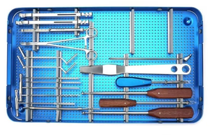 Ensemble d'instruments chirurgicaux orthopédiques en acier inoxydable de haute qualité, kit chirurgical de base, manuel, certifié CE, application ORL, Sunnymed - Product Image 6
