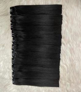 Trame naturelle de peau de Vierge de cheveux de prolongements vietnamiens crus non transformés dans le double italien de style de boucle de vague profonde lâche dessiné - Product Image 3